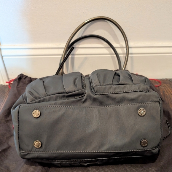 MZ Wallace Jane Tote - grey steal Bedford patent metallic - Picture 6 of 11